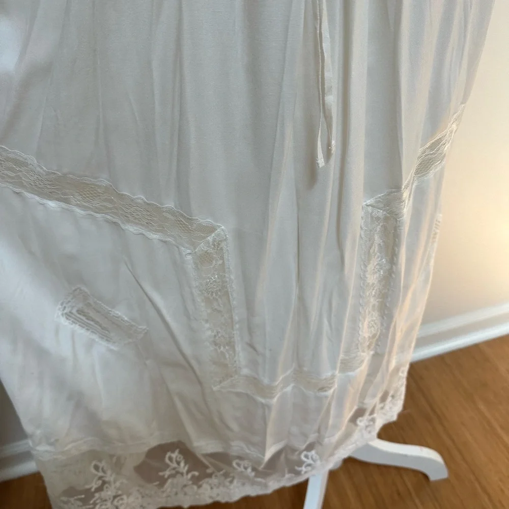 Spell Peaches Slip Dress with lace, NWT, XL - Picture 17 of 17
